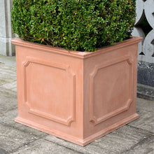 Large Heritage Square Terracotta Stone Planter