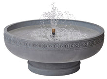 Romanesque Slate Bowl Fountain on Pedestal