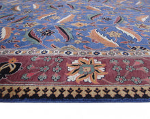 Kirman Vase Design Silk Rug