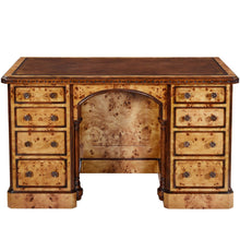 Victorian Style Pedestal Desk