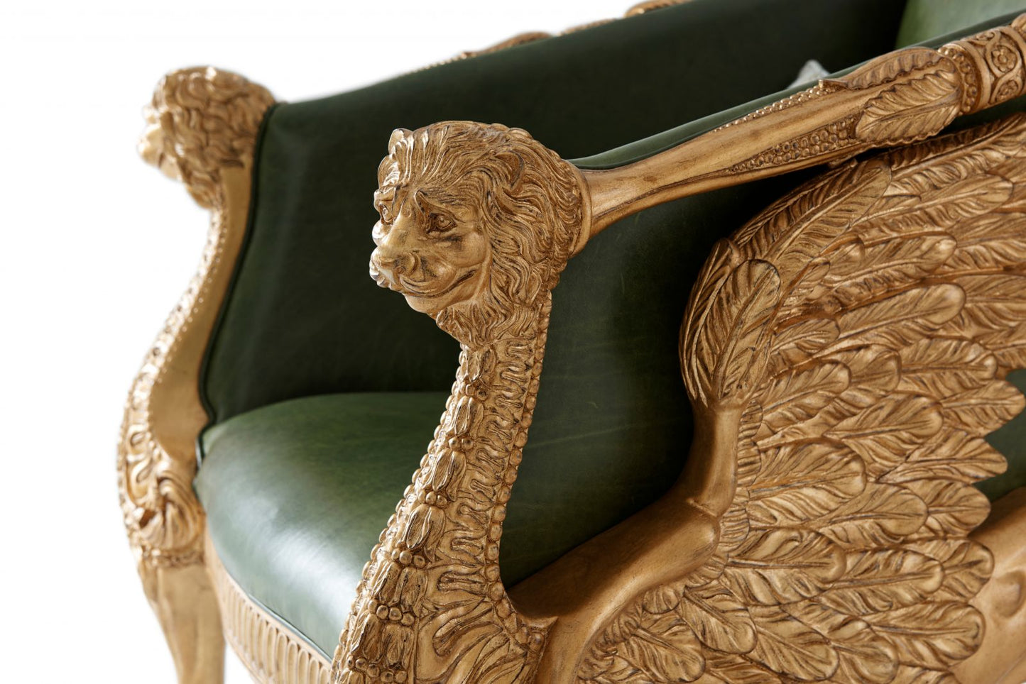 The Gilded Lion Upholstered Armchair