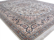 Nain 20th Century Design Silk Rug