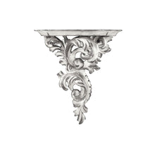 Small Silver Leaf Wall Bracket (Right Facing)