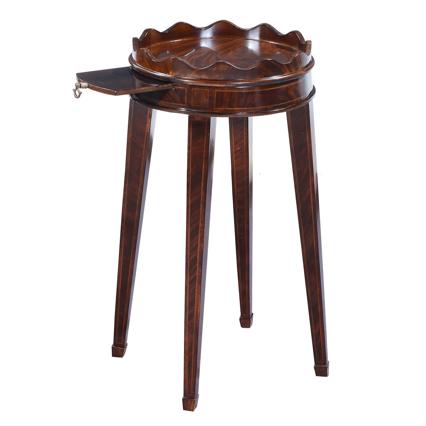 Ebonised Mahogany Wine Table 