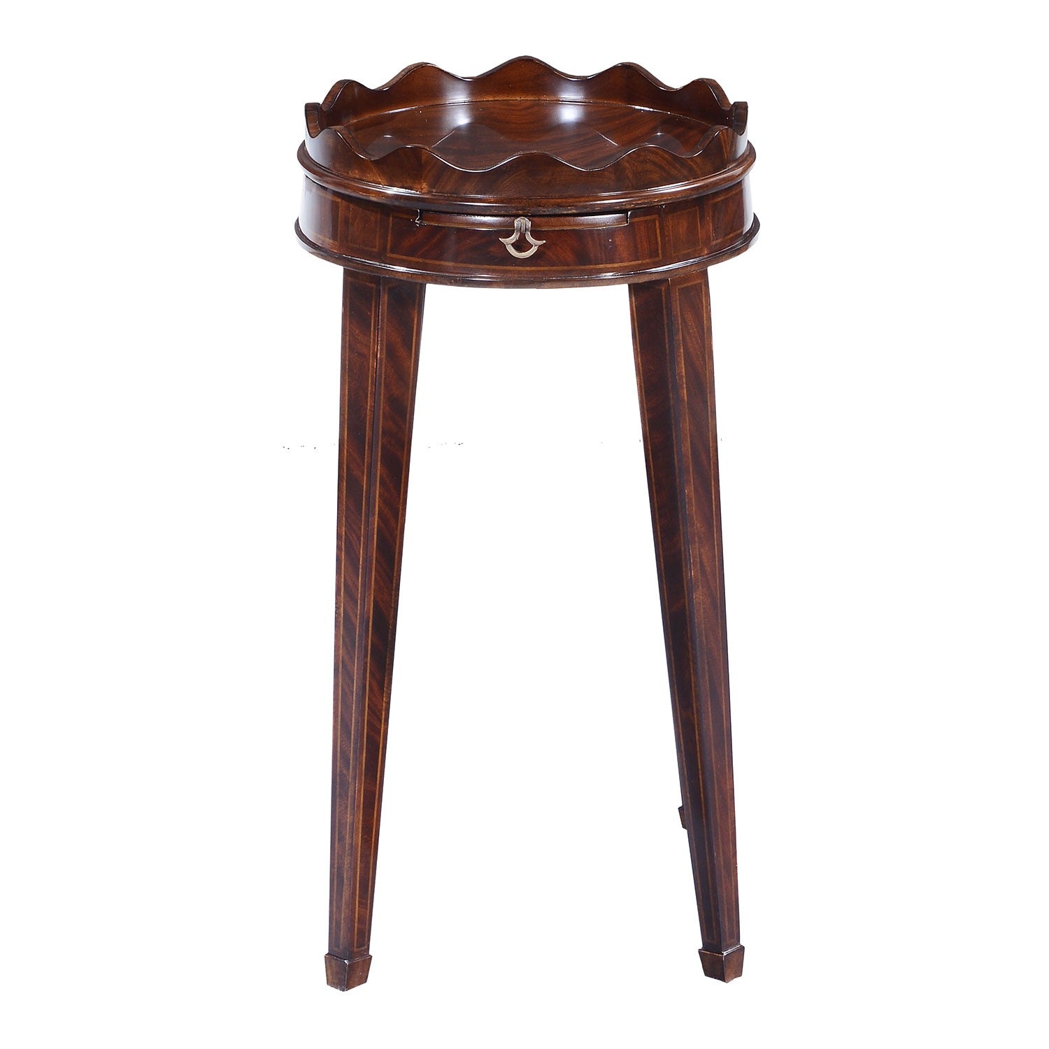 Ebonised Mahogany Wine Table 