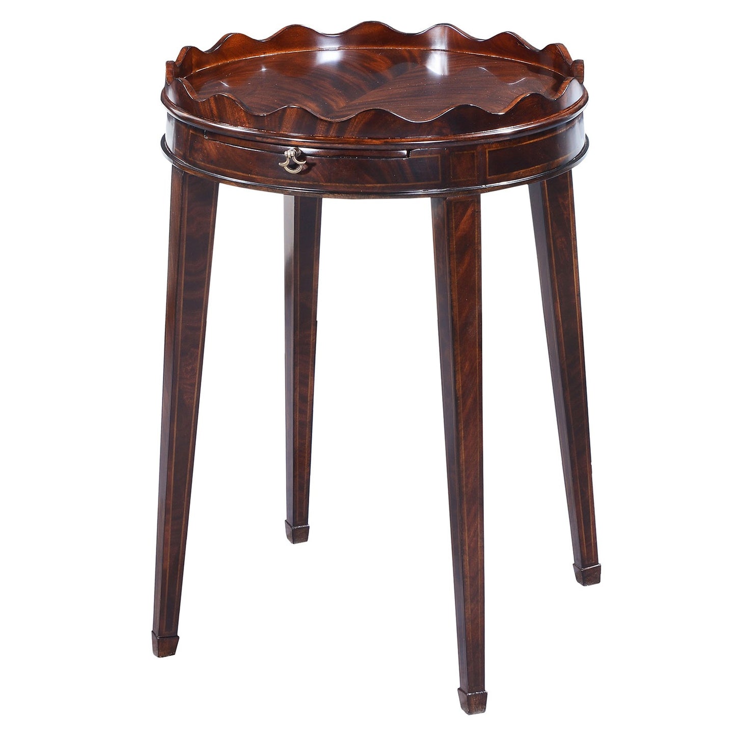 Ebonised Mahogany Wine Table