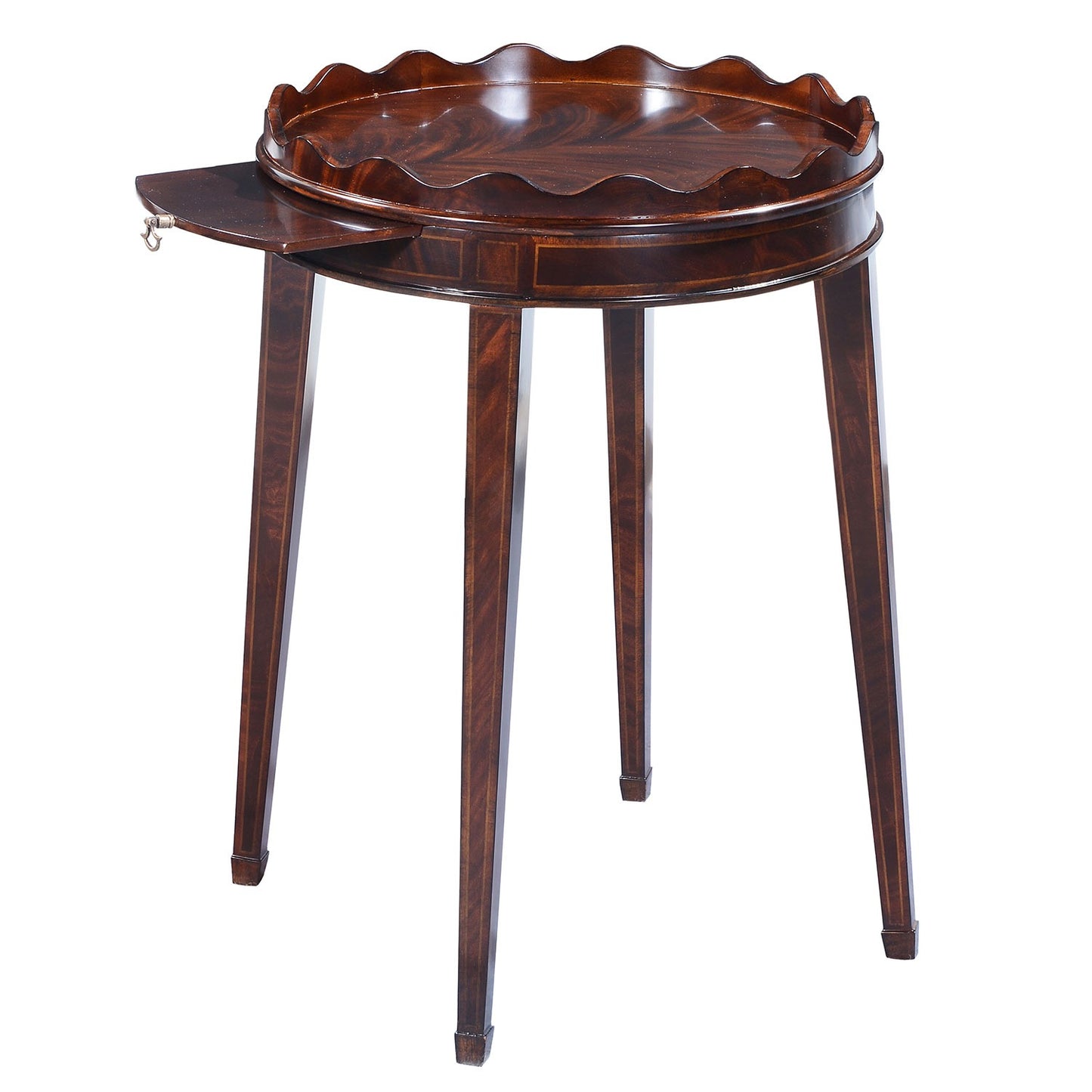 Ebonised Mahogany Wine Table