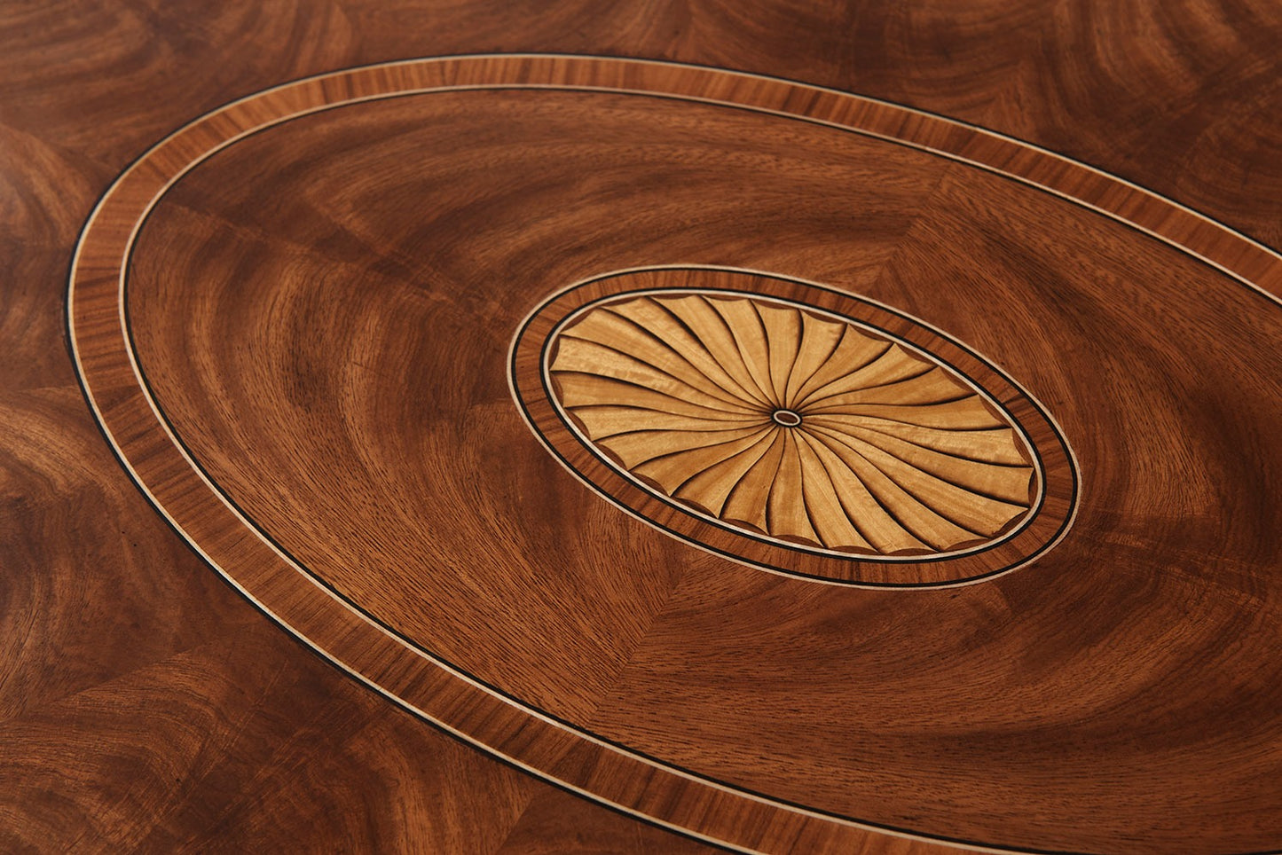 Late Georgian Coffee Table with Decorative Inlay