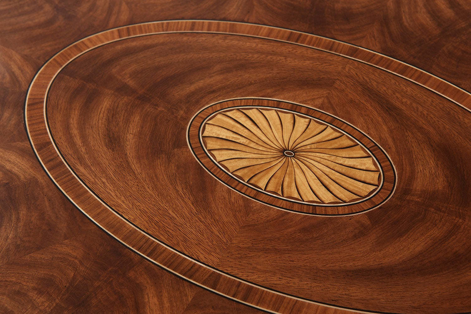 Late Georgian Coffee Table with Decorative Inlay