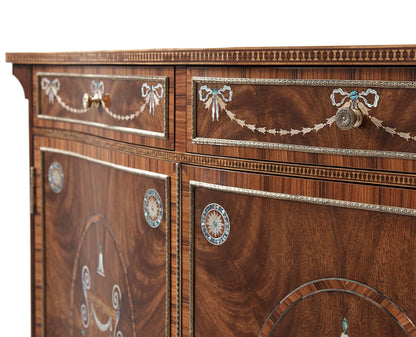 Neoclassical Chest with Mother of Pearl Inlay