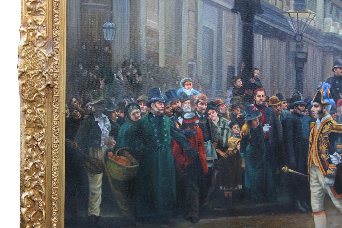 The Ninth Of November 1888 Painting Logsdail