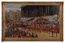 Queen Victoria's Diamond Jubilee in style of Andrew Carrick Gow