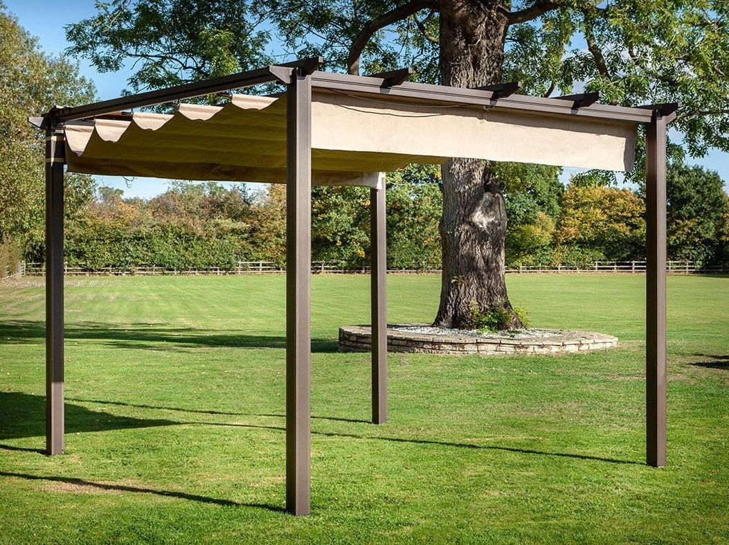 Roma pergola gazebo - 3m x 3m