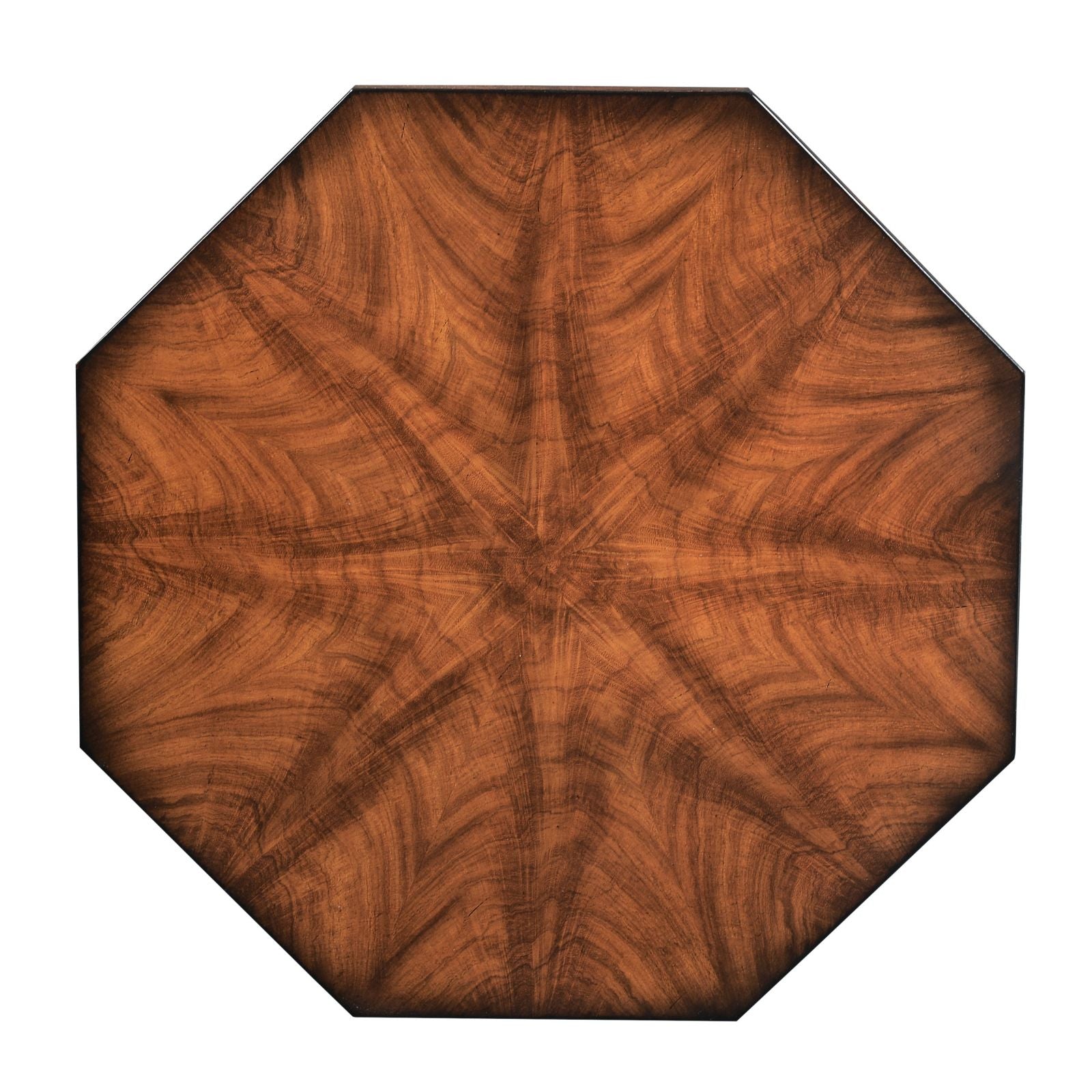 Octagonal Wine Table in Mahogany