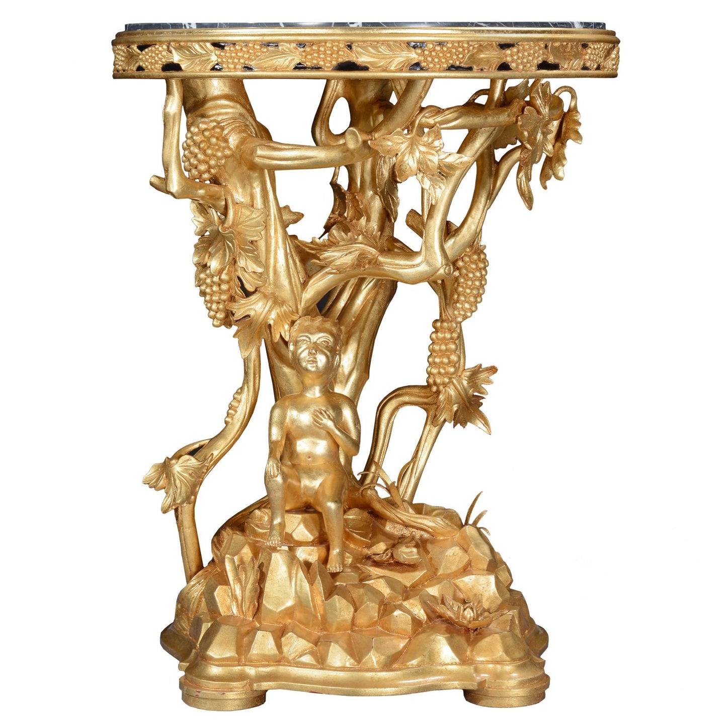 Italian Style Gold Grapevine Centre Table 