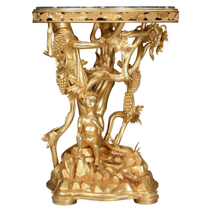 Italian Style Gold Grapevine Centre Table 