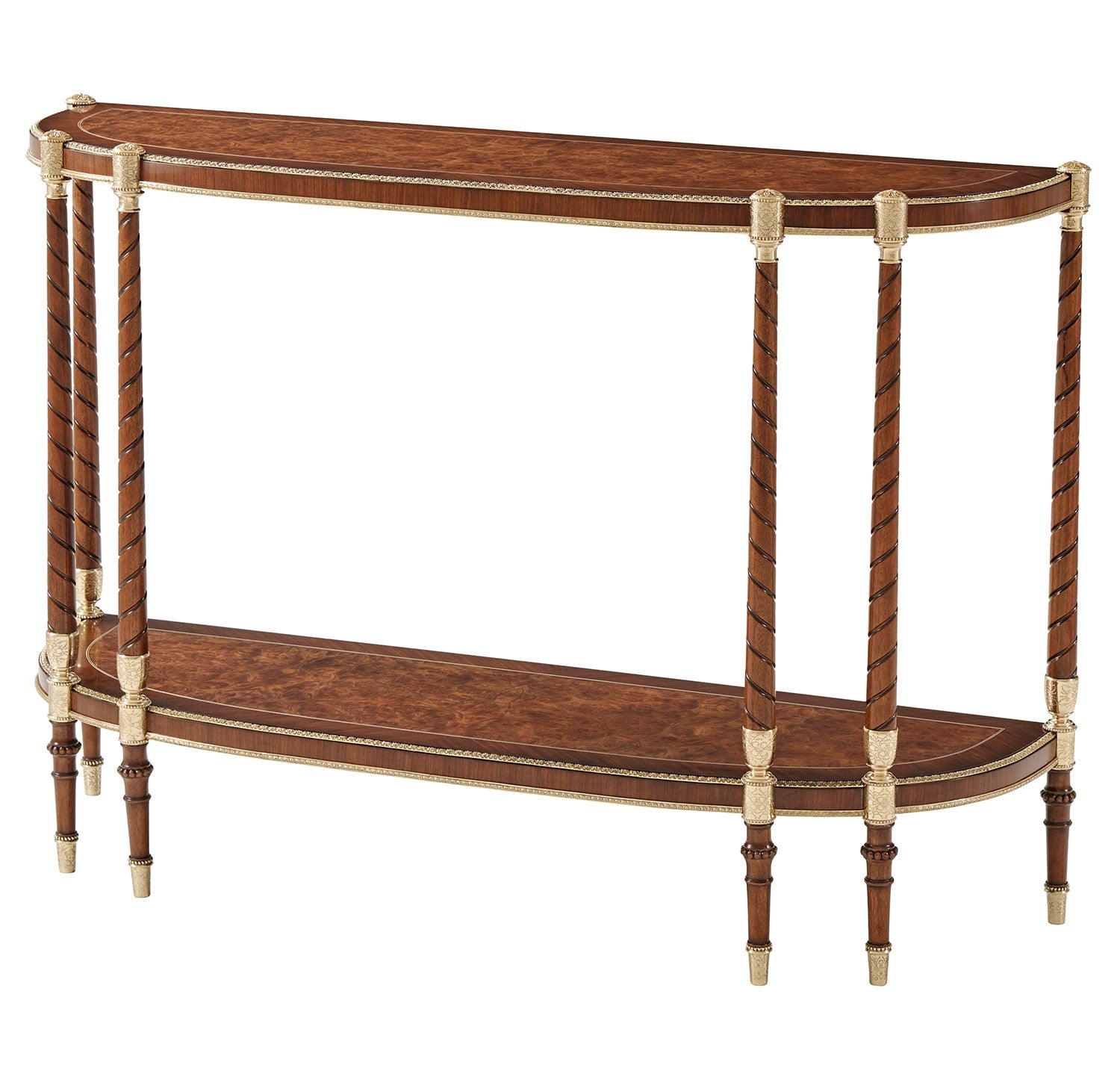 Madrone Burl Console Table