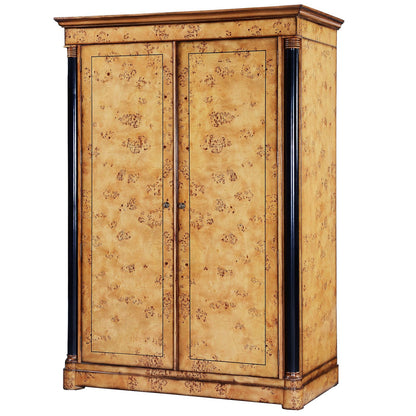 Empire Style Wardrobe In Mappa Burl 