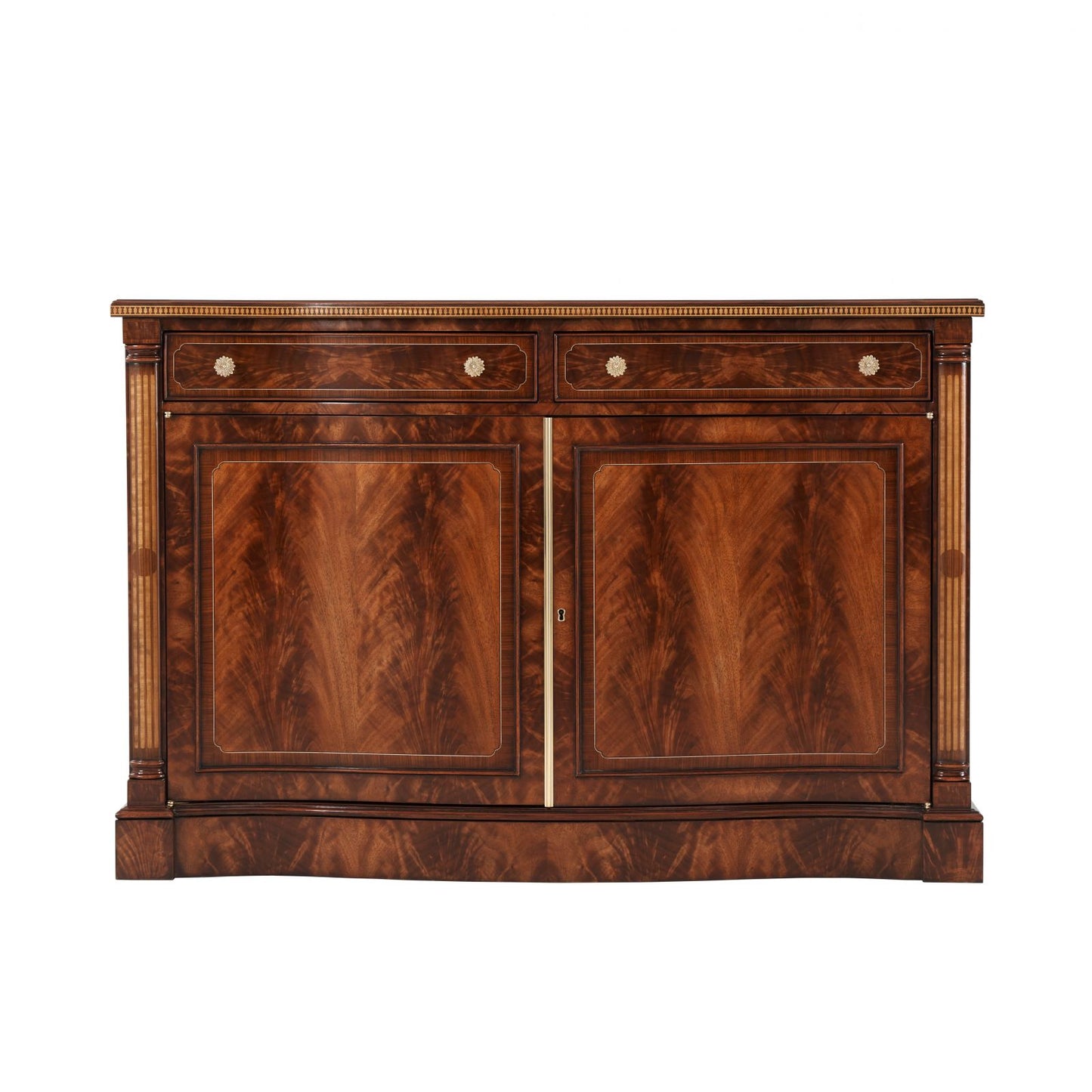 Morado Banded Mahogany Side Cabinet