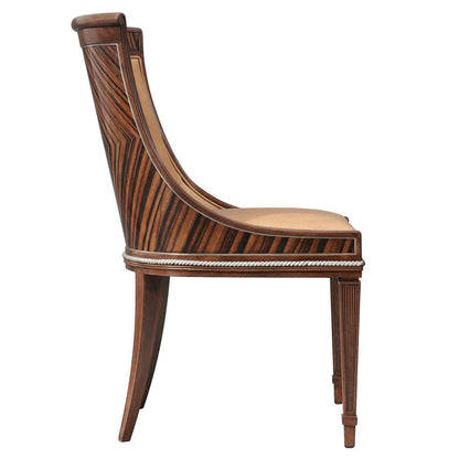 Scoop Back Amara Ebony Dining Chair