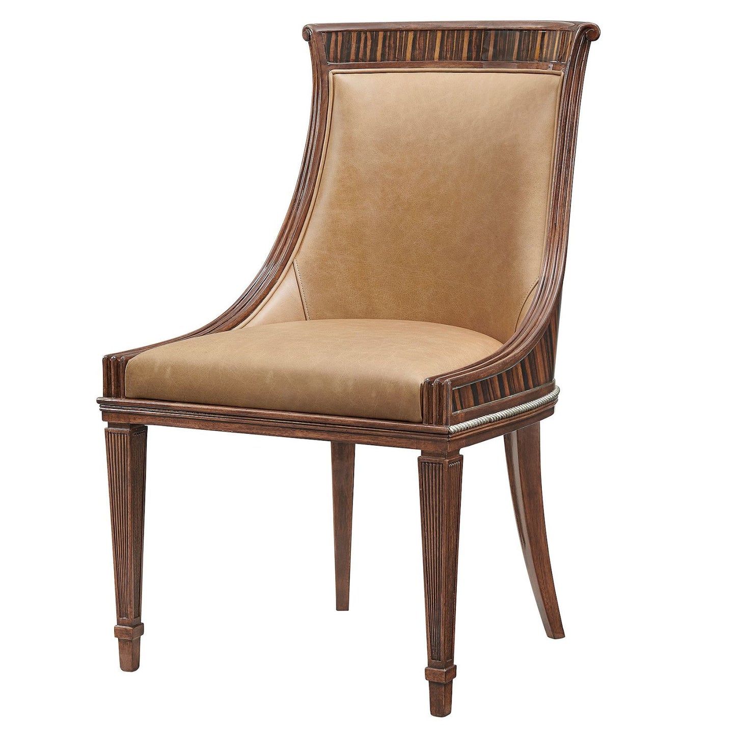 Scoop Back Amara Ebony Dining Chair