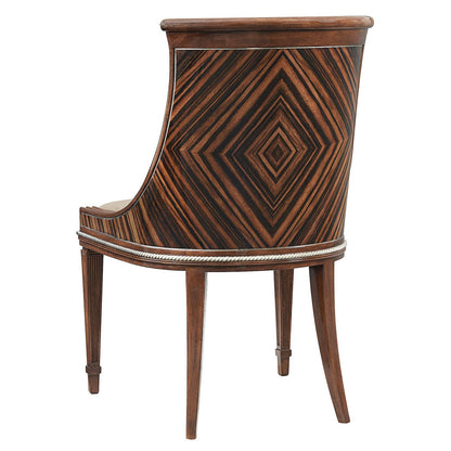 Scoop Back Amara Ebony Dining Chair