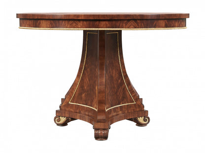 Twin Pedestal Mahogany Robert Adam Style Dining Table