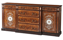 Neoclassical Style Mahogany Sideboard with Mother of Pearl Inlay