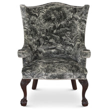 The Okeford Wingchair in Island Paradise is our smallest wingchair, handmade in our workshops. 