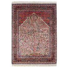 Kashan Silk Rug