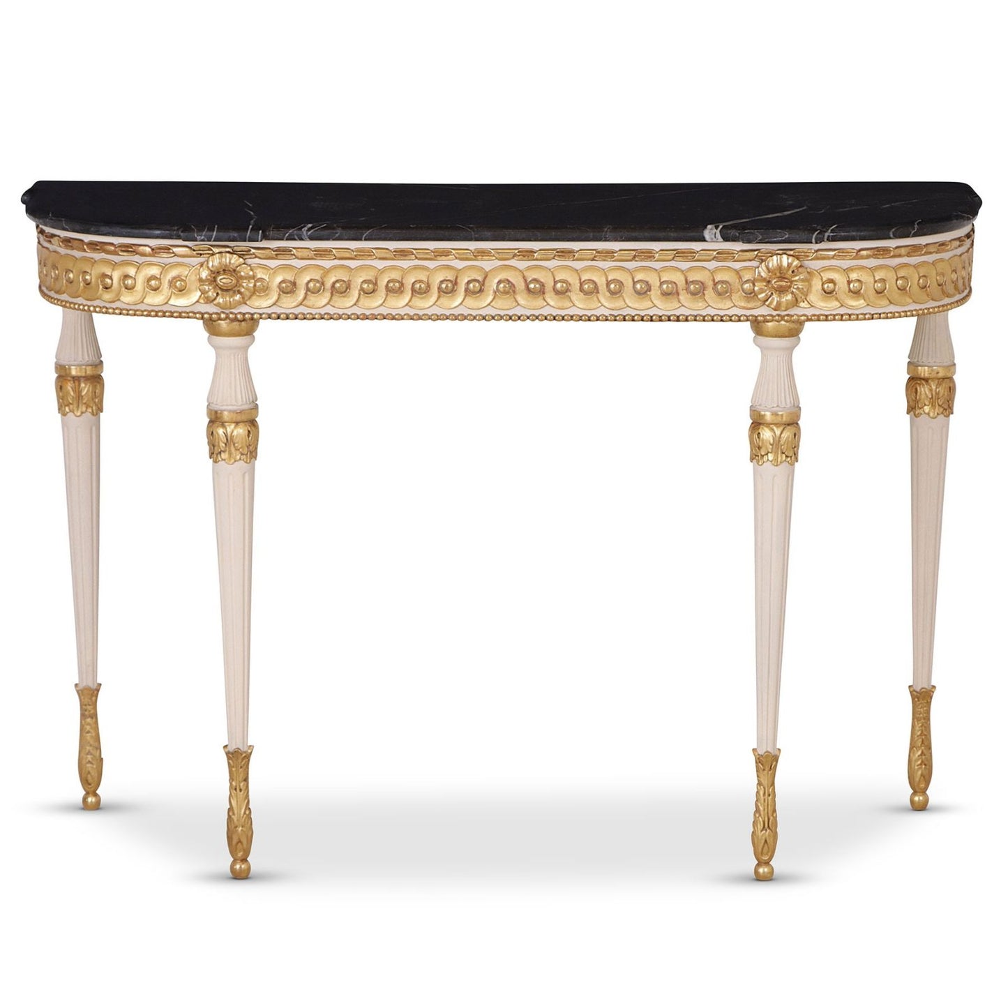 Water Gilded Console Table