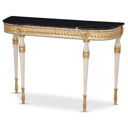 Water Gilded Console Table