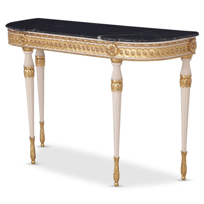 Water Gilded Console Table