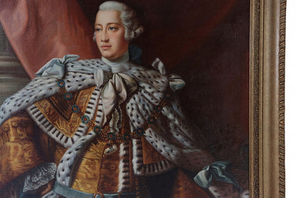 King George III in the style of Allan Ramsay