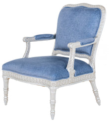 James Chair Silver Bluebell