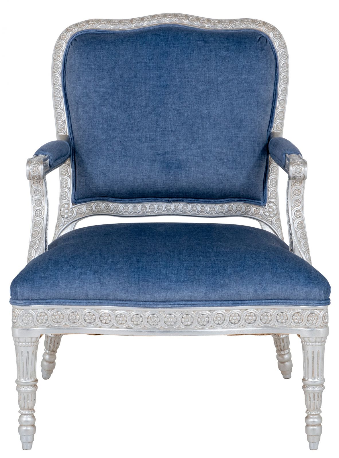 James Chair Silver Bluebell