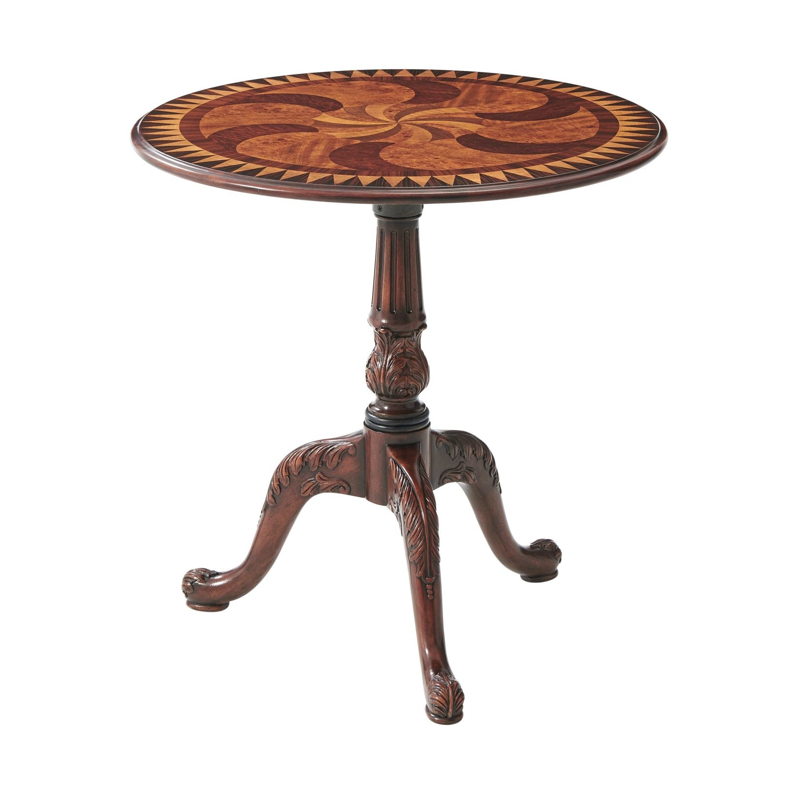 Swirl Top Side Table