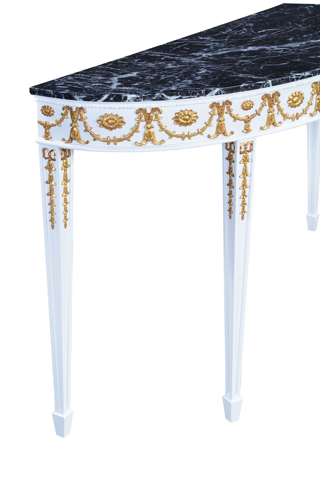 Adam Style Demi Lune Console