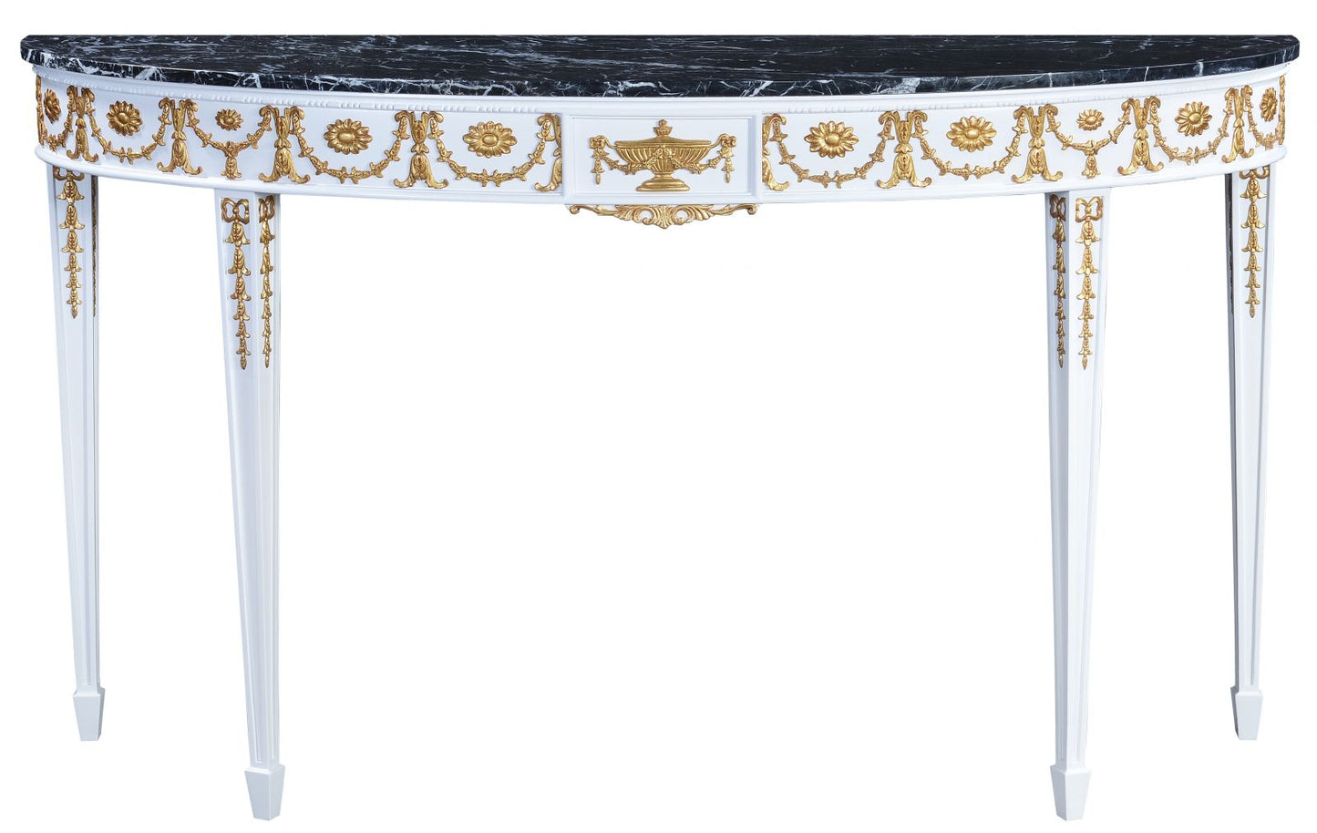 Adam Style Demi Lune Console