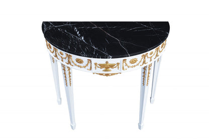 Adam Style Demi Lune Console