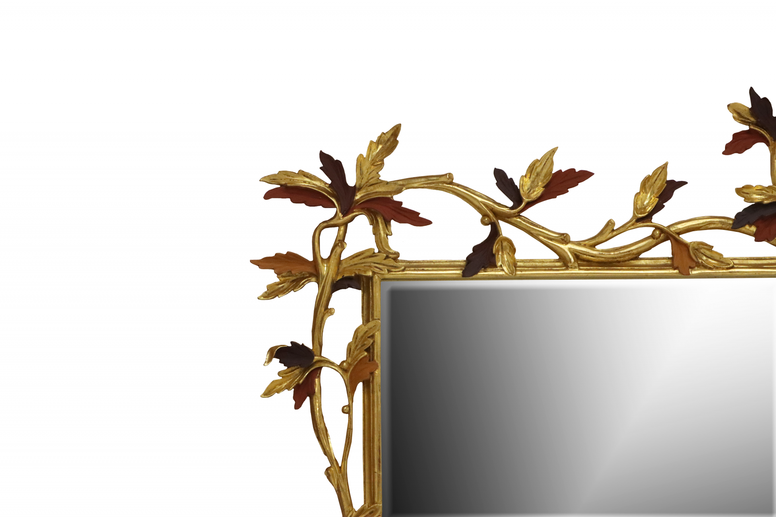 Water Gilded Chippendale Style Landscape Mirror