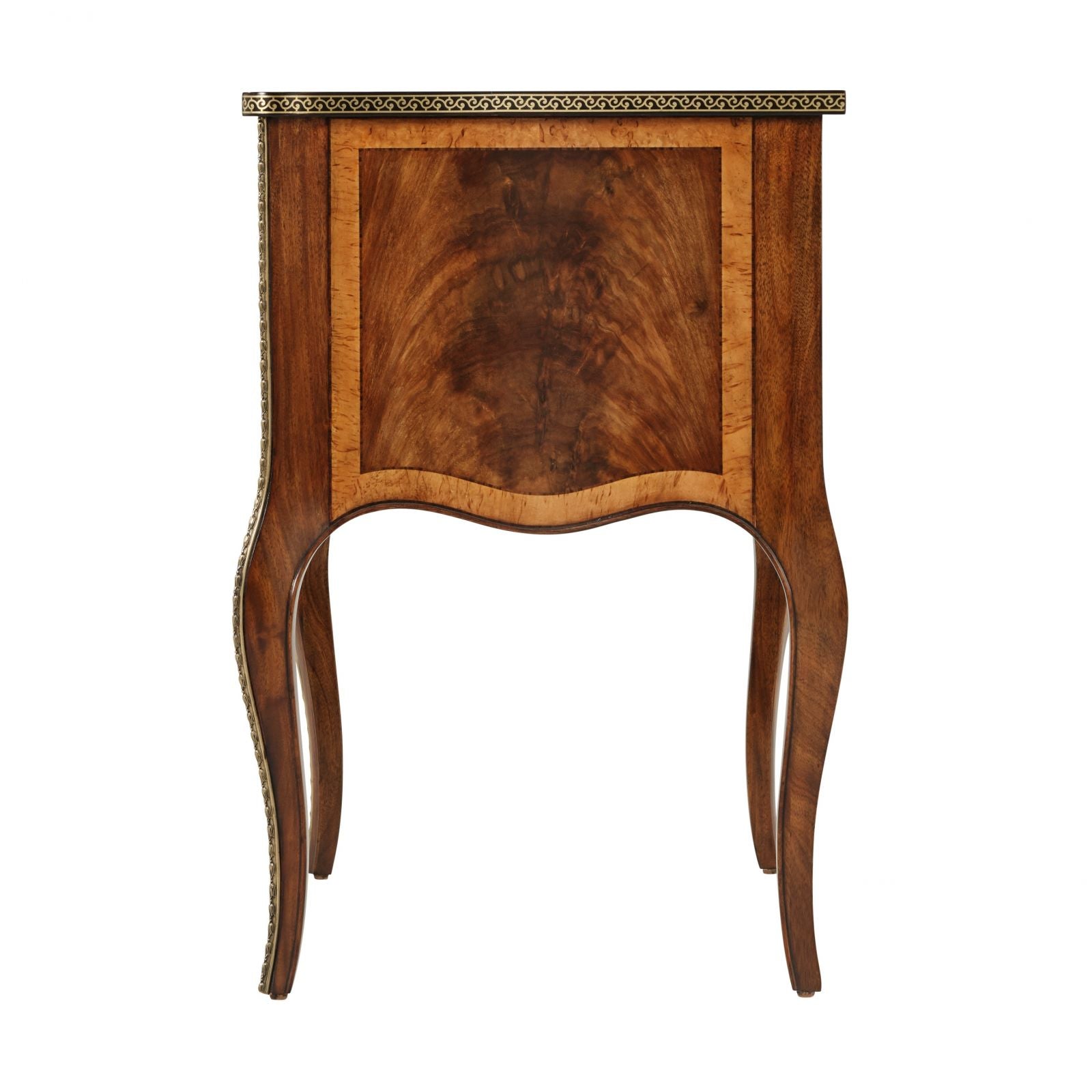 Elegant Wood Veneered Nightstand