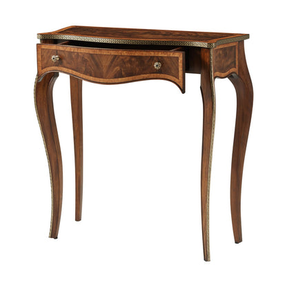 Elegant Wood Hall Table