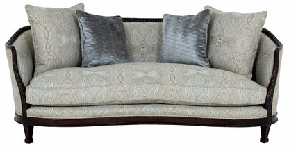 RMS Mauretania Sofa In Zarina Seafoam