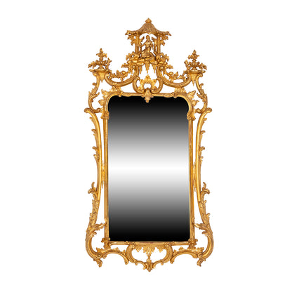 Early George III Giltwood Mirror