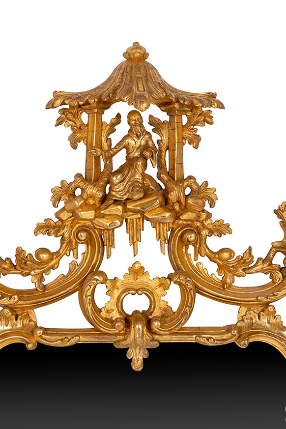 Early George III Giltwood Mirror