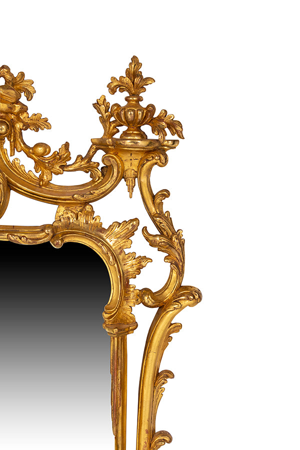 Early George III Giltwood Mirror