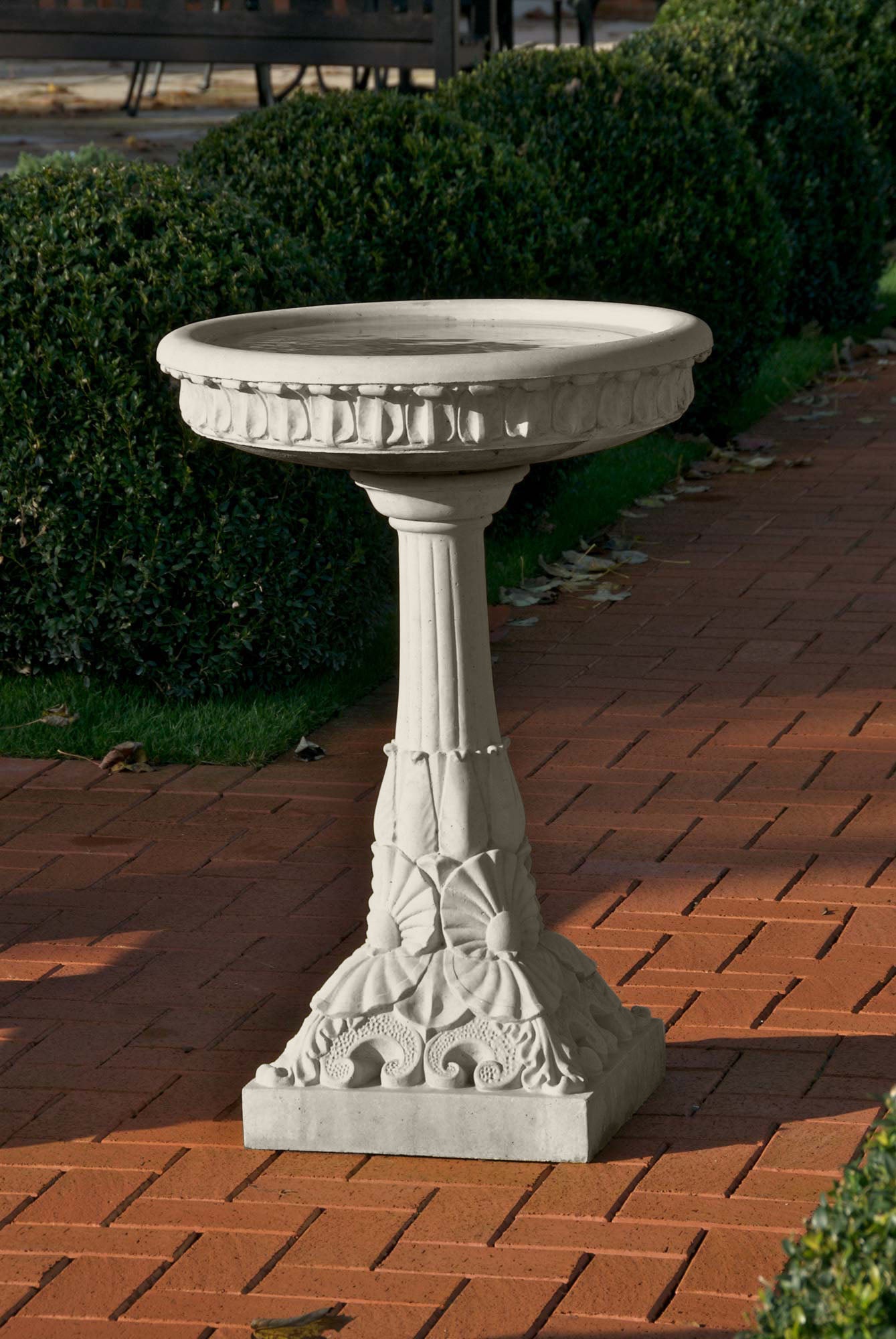 Victorian Style Hazelwood Bird Bath