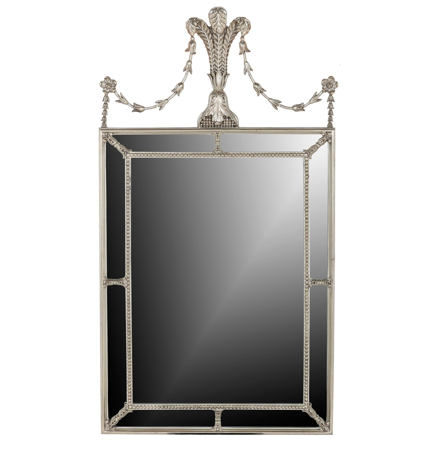 White Gold Wall Mirror