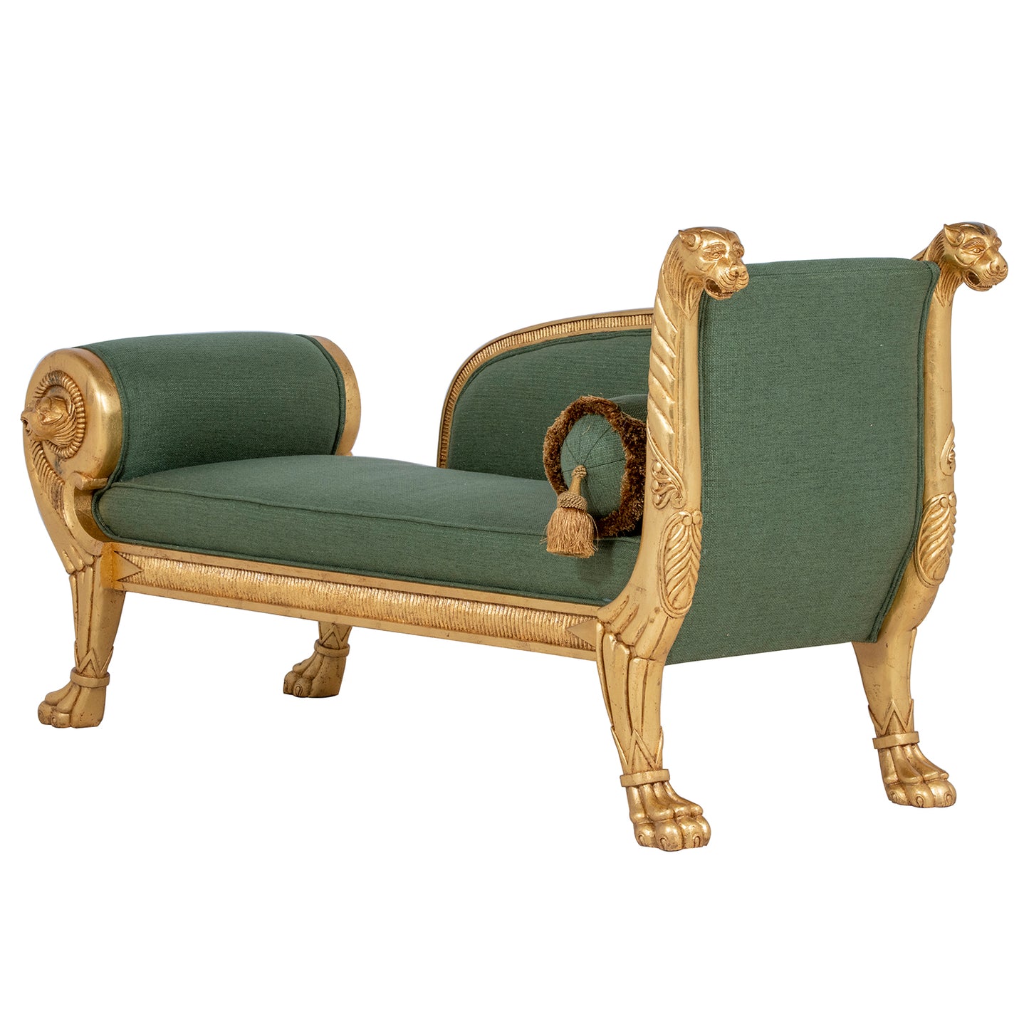 gillows style chaise in wemyss evita jungle 